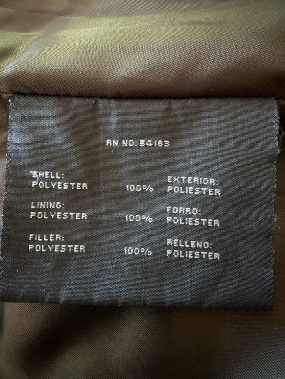 Marc New York Quilted Dark Olive Green Jacket
